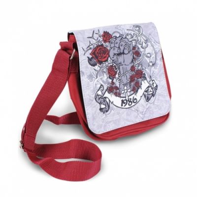 SUBLI Shoulder Bag Frederique Red - formaat 180 x 200 x 60 mm.