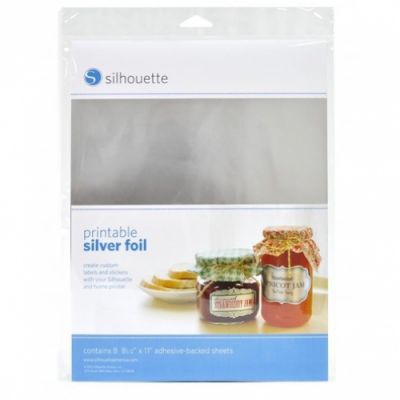 Silhouette Printable Silver Foil