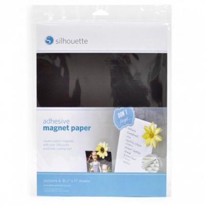 Silhouette Adhesive Magnet Paper