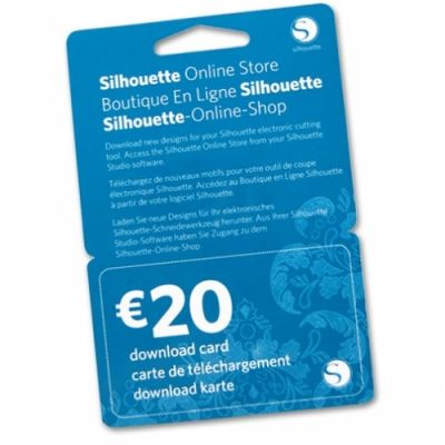 Silhouette Download Card - EUR 20,00